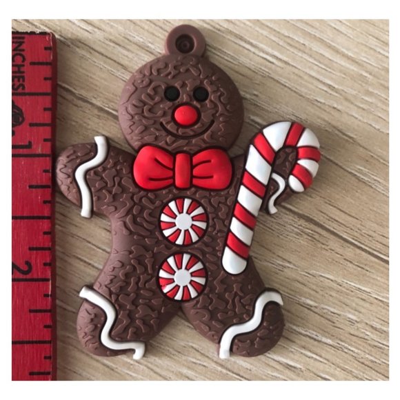 Gingerbread Christmas Ornaments 12pc Holiday Home Decor Xmas Tree Decorations - Picture 3 of 11